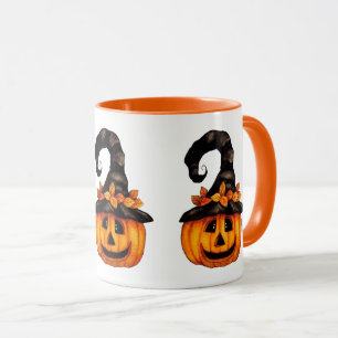 Halloween/Autumn Jack-o-Lantern Mok
