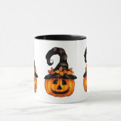 Halloween/Autumn Jack-o-Lantern Mok (Midden)