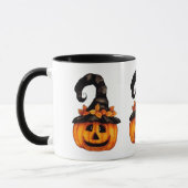 Halloween/Autumn Jack-o-Lantern Mok (Links)