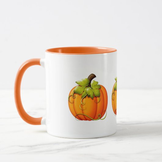 Halloween/Autumn Pumpkin Mok (Links)