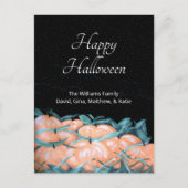 Halloween Autumn Pumpkins Harvest Briefkaart (Voorkant)