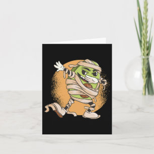 Halloween Avocado Mummy Kaart