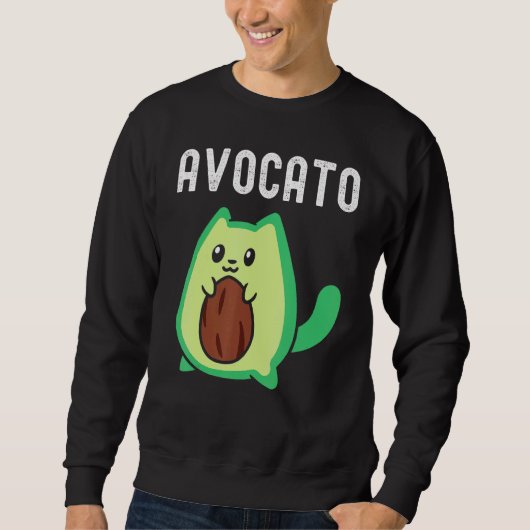 Halloween Avocato Costume for Avocado Trui (Voorkant)