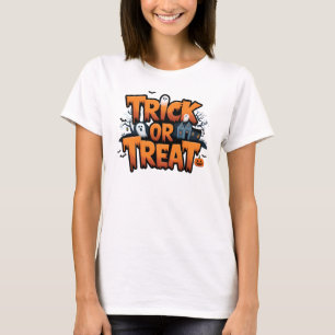 Halloween avond met geesten t-shirt