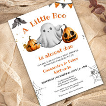 Halloween Baby Boo Baby shower Genderneutraal