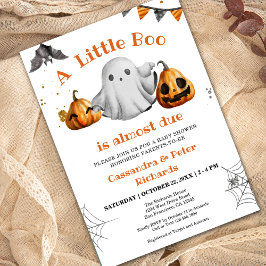 Halloween Baby Boo Baby shower Genderneutraal Kaart