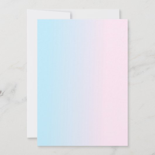 Halloween Baby Brewing Witch Gender onthullen Kaart (Achterkant)