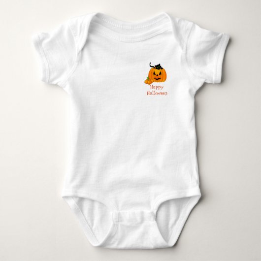 Halloween Baby Creeper Romper (Voorkant)