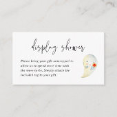 Halloween Baby Display Shower Enclosure Card Informatiekaartje (Voorkant)