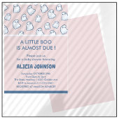 Halloween baby douche uitnodigingen klein boek roz