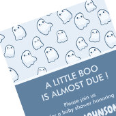 Halloween baby douche uitnodigingen kleine boo bla