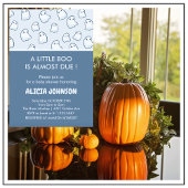 Halloween baby douche uitnodigingen kleine boo bla