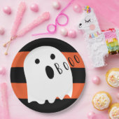 Halloween Baby Ghost Boo Papieren Bordje (Feest)
