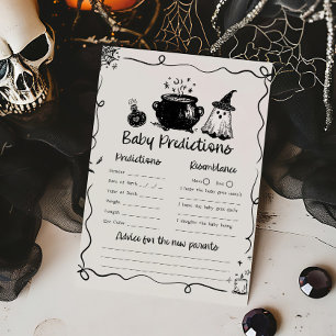 Halloween Baby is Brewing Baby Voorspellingsspel