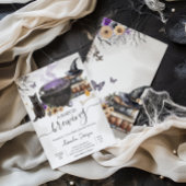 Halloween Baby is het brouwen van Baby shower Kaart