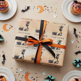 Halloween Baby is het brouwen van heksendouche Sin Cadeaupapier