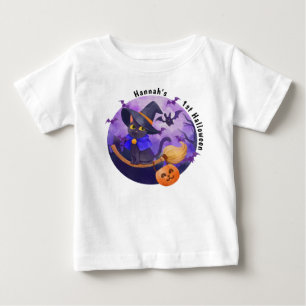 Halloween Baby Lieve Kat Heks Gepersonaliseerde Na