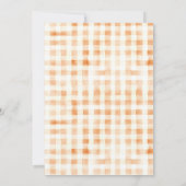 Halloween Baby shower A Baby is in aantocht Kaart (Achterkant)