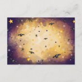 Halloween Baby shower advies Informatiekaartje (Achterkant)