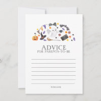 Halloween Baby Shower, Advies voor Aankomende Oude
