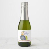 Halloween Baby shower Baby Making Potion Favor Sparkling Wijnetiket (Voorkant)