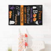 Halloween Baby shower Banner (Insitu)