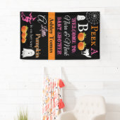 Halloween Baby shower Banner (Insitu)