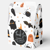 Halloween Baby shower Bedankdoosjes (Geopend)