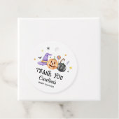 Halloween Baby Shower Bedankjes Labels (In situ)