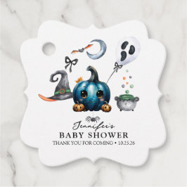 Halloween Baby Shower Bedankjes Labels