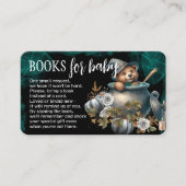 Halloween Baby shower Boek Aanvraag Kaart (Voorkant)