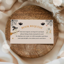 Halloween Baby Shower Boek Verzoek
