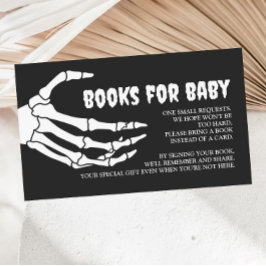 Halloween Baby shower Boeken voor Baby Informatiekaartje