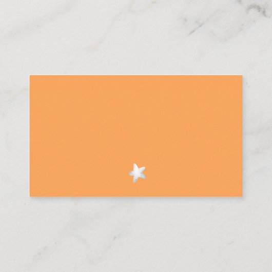 Halloween Baby shower Boo Luier Raffle Kaart (Achterkant)