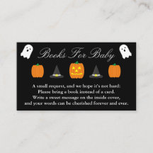 Halloween Baby shower Books for Baby
