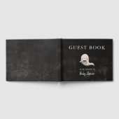 Halloween Baby shower Boy Ghost Gastenboek (Volledig)