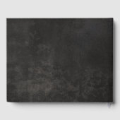 Halloween Baby shower Boy Ghost Gastenboek (Achterkant)