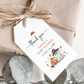 Halloween Baby shower Cadeaulabel