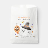 Halloween Baby shower Dank je Bedankzakje (Voorkant)