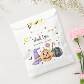 Halloween Baby shower Dank je Bedankzakje (Gezegeld)