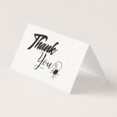 Halloween Baby shower Dank je wel Kaart (Voorkant)