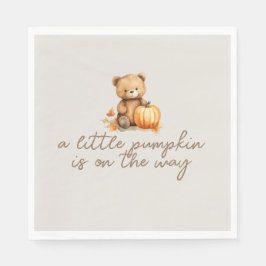 Halloween Baby shower Decorations: Papieren servet