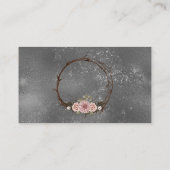 Halloween baby shower diaper omhullingskaart informatiekaartje (Achterkant)