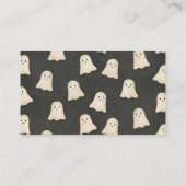 Halloween Baby shower Diaper Raffle Kaart (Achterkant)