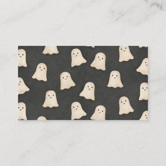 Halloween Baby shower Diaper Raffle Kaart (Achterkant)