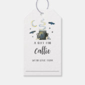 Halloween Baby Shower Display Cadeaulabel (Voorkant)