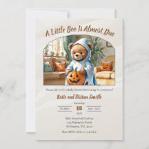 Halloween Baby shower - Een beetje boe is bijna te