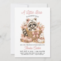 Halloween Baby Shower Er komt een klein Boo aan Wa
