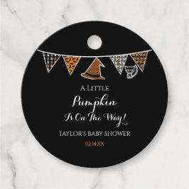 Halloween Baby Shower Favor Tags Bedankjes Labels