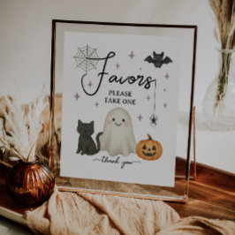 Halloween Baby shower geeft de voorkeur aan budget Flyer